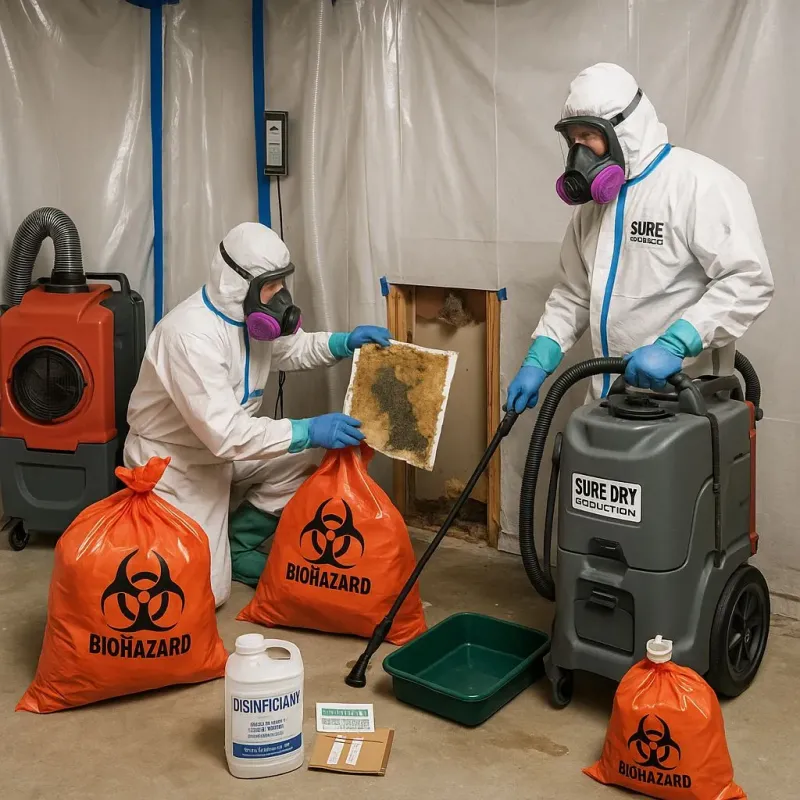 Contaminated Water Handling Protocols process in Shively, KY