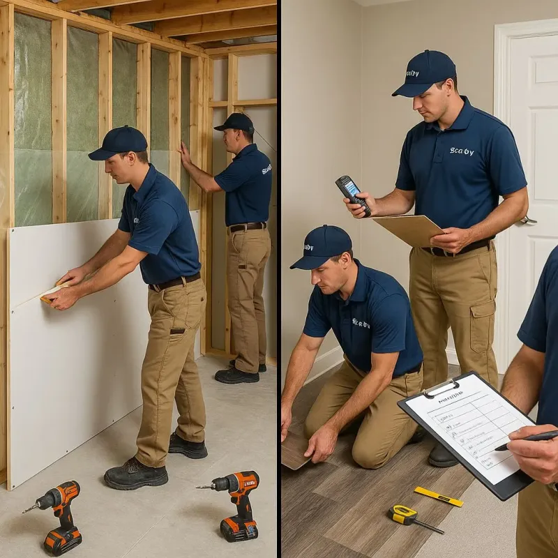 Repairs and Reconstruction process in Shively, KY